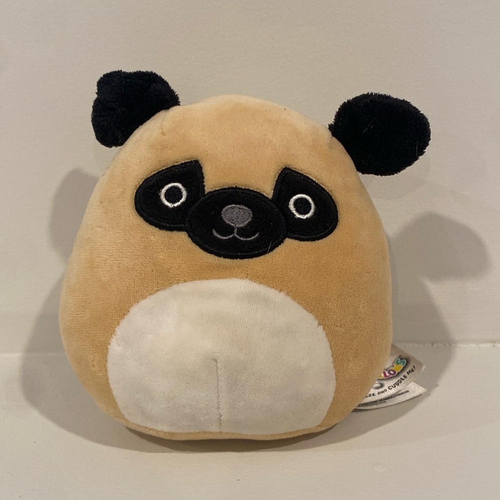 NWOT! 5” Prince the Pug Squishmallow  kids plush toys stuffed squishmallows dogs